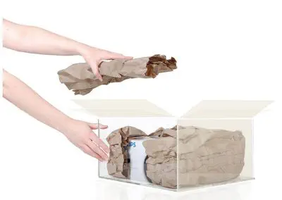 Yüksek hacimli üretim hatları için ideal PadPak LC en hızlı kağıt yastıklama makinesi endüstriyel uygulama